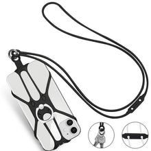 Load image into Gallery viewer, Universal Silicone Lanyard Phone Holder
