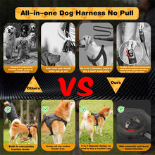 Load image into Gallery viewer, All-in-One Dog Harness and Retractable Leash Set
