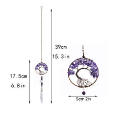 Load image into Gallery viewer, Tree of Life Crystal Pendant
