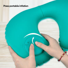 Load image into Gallery viewer, Inflatable Travel Comfort Pillow
