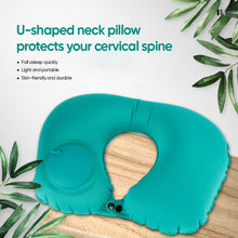 Load image into Gallery viewer, Inflatable Travel Comfort Pillow
