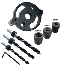 Load image into Gallery viewer, 6/8/10mm Vertical Pocket Hole Jig (8 PCs)

