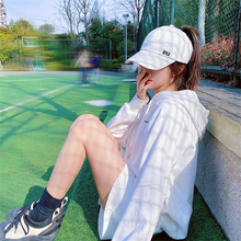 Load image into Gallery viewer, Women&#39;s Satin Lined Ponytail Baseball Cap
