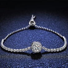 Load image into Gallery viewer, 925 Silver Moissanite Bracelet
