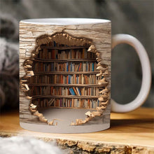 Load image into Gallery viewer, 3D Bookshelf Mug
