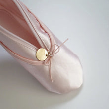 Load image into Gallery viewer, Personalized Pink Ballet Shoe Style Makeup Bag
