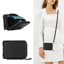 Load image into Gallery viewer, Leather Zipper Card Holder for Samsung Galaxy Z Flip3/4/5
