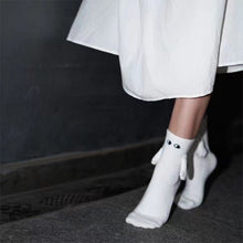 Load image into Gallery viewer, Hand In Hand Magnetic Holding Hands Socks
