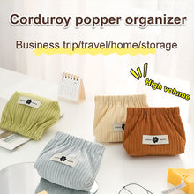 Load image into Gallery viewer, Corduroy Elastic Hair Tie Organizer
