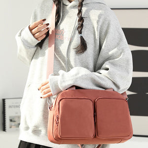 Ladies Solid Color Tote Bag