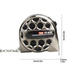 Load image into Gallery viewer, Stainless Steel Anti-corrosion Retractable Metric Ruler
