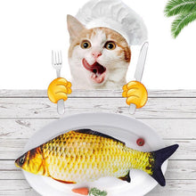Load image into Gallery viewer, Catnip fish toy
