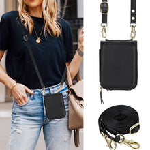 Load image into Gallery viewer, Leather Zipper Card Holder for Samsung Galaxy Z Flip3/4/5

