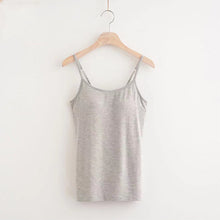 Load image into Gallery viewer, Loose-fitting Tank Top With Built-in Bra
