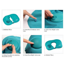 Load image into Gallery viewer, Inflatable Travel Comfort Pillow
