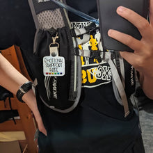 Load image into Gallery viewer, 🌈Emotional Support Rainbow Hearts Keychain💕
