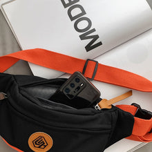 Load image into Gallery viewer, Trendy Color Contrast Messenger Chest Bag
