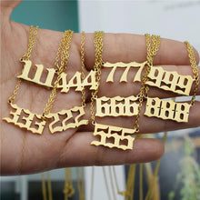 Load image into Gallery viewer, 111-999 Stainless Steel Pendant Necklace
