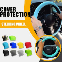 Load image into Gallery viewer, Car Silicone Steering Wheel Cover
