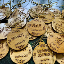 Load image into Gallery viewer, Names Of Jesus Christ Ornaments
