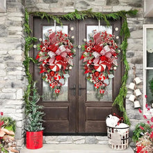 Load image into Gallery viewer, Candy Cane Wreath - Christmas Decoration
