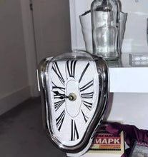 Load image into Gallery viewer, Melting Time Warp Clock
