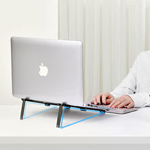Load image into Gallery viewer, Portable Aluminum Foldable Laptop Stand
