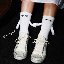 Load image into Gallery viewer, Hand In Hand Magnetic Holding Hands Socks
