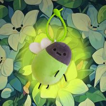 Load image into Gallery viewer, Interactive Firefly Plush Keychain
