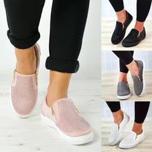 Load image into Gallery viewer, Casual Hollow Slip-on Flat Loafers
