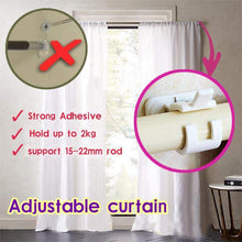 Load image into Gallery viewer, Magic Adjustable Curtains Organized Storage Rack

