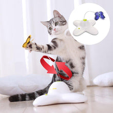 Load image into Gallery viewer, Automaic Butterfly Funny Cat Toy
