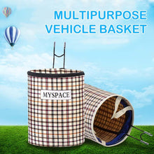 Load image into Gallery viewer, Canvas Folding Bicycle Basket
