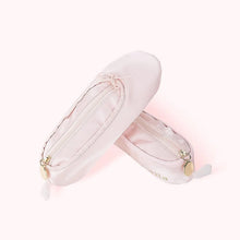 Load image into Gallery viewer, Personalized Pink Ballet Shoe Style Makeup Bag
