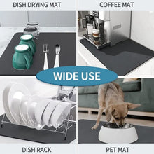 Load image into Gallery viewer, Kitchen Super Absorbent Draining Mat
