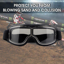 Load image into Gallery viewer, Vintage Motorcycle Goggles
