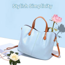 Load image into Gallery viewer, 2 In 1 Leather Shopper Tote Bag
