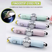 Load image into Gallery viewer, LED Rotating Touch Screen Fingertip Pen
