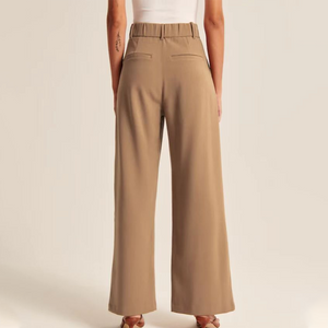Effortless Tailored Wide Leg Pants