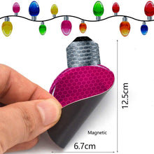 Load image into Gallery viewer, Reflective Light Bulb Magnets for Cars
