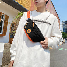 Load image into Gallery viewer, Trendy Color Contrast Messenger Chest Bag
