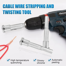 Load image into Gallery viewer, Cable Wire Stripping And Twisting Tool
