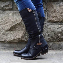 Load image into Gallery viewer, Womens Western Cowboy Knee Boots Punk Boots
