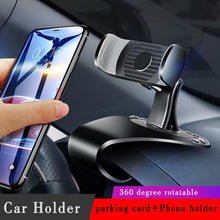 Load image into Gallery viewer, Car Dashboard Phone Holder with Parking Number
