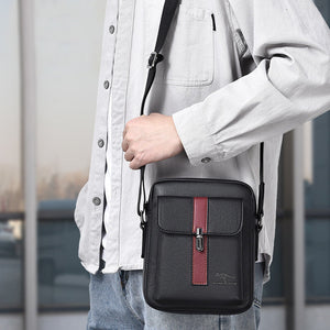 Messenger Bag for Men Soft PU Leather