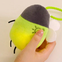 Load image into Gallery viewer, Interactive Firefly Plush Keychain
