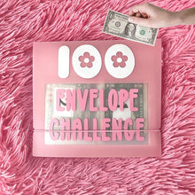 Load image into Gallery viewer, 100 Envelope Cash Stuffing Savings Challenge Binder
