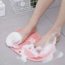 Load image into Gallery viewer, Shower Foot &amp; Back Scrubber, Massage Pad
