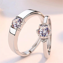 Load image into Gallery viewer, Simple Adjustable Couple Rings
