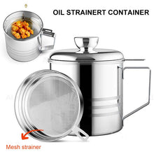 Load image into Gallery viewer, Home Grease Container With Strainer
